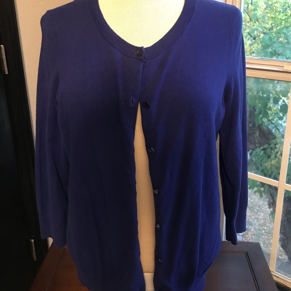 Royal blue delicate cardigan